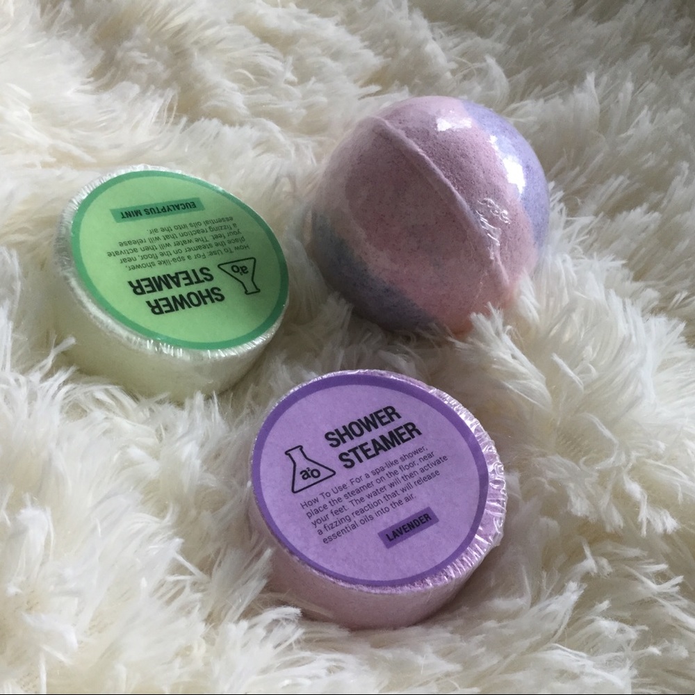 Shower Steamer/ FREE bath bomb